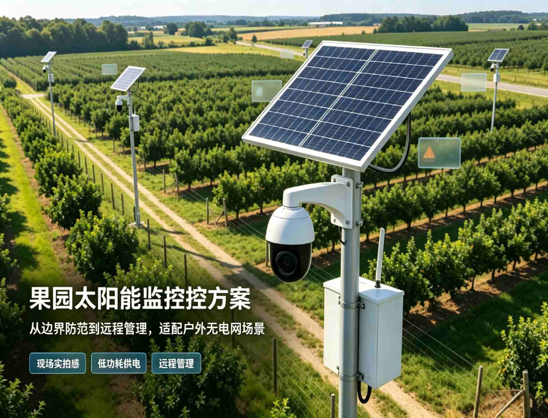 果园太阳能监控解决方案